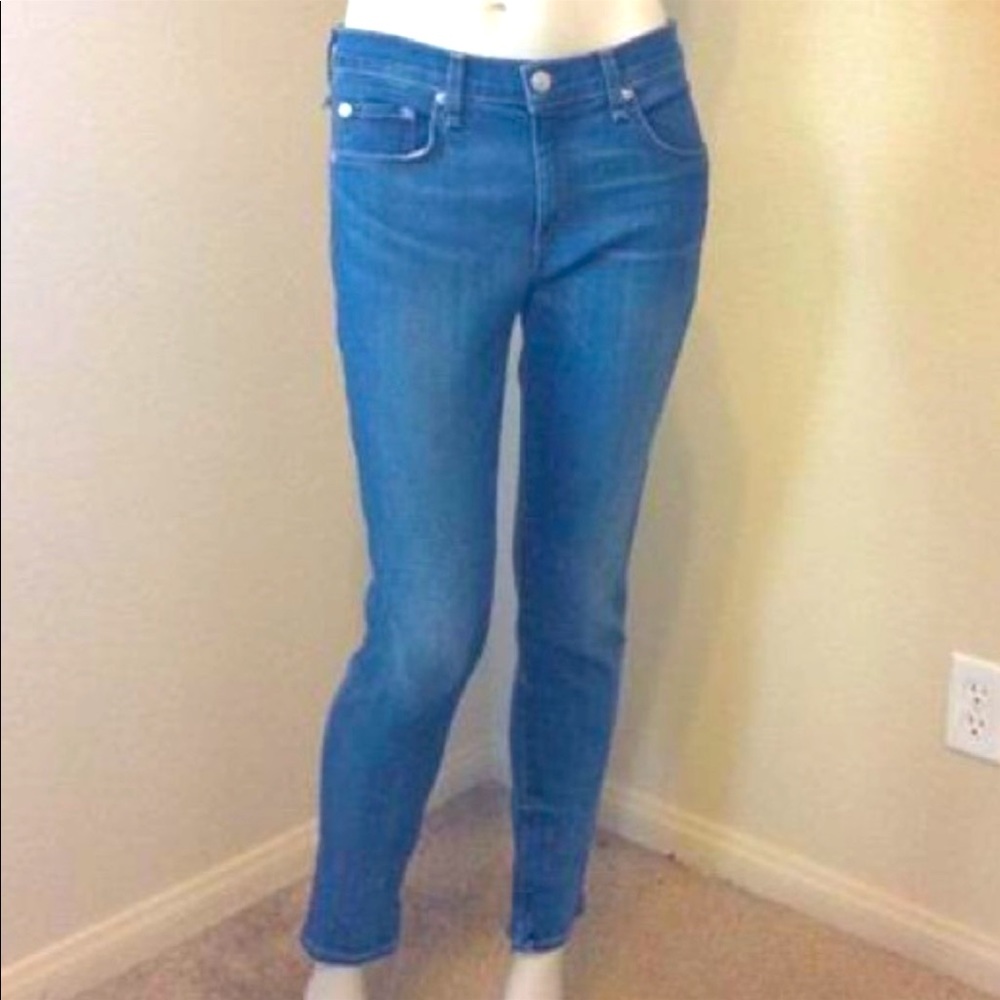 Rag & Bone jeans zipper capri- size 25